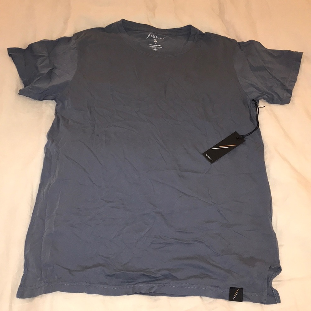 Supinate Cotton T-Shirt with side slits